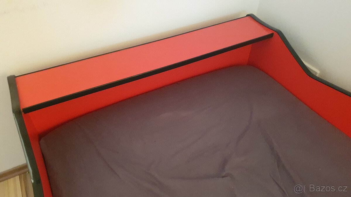 Postel s bočnicemi tvaru auta - 3