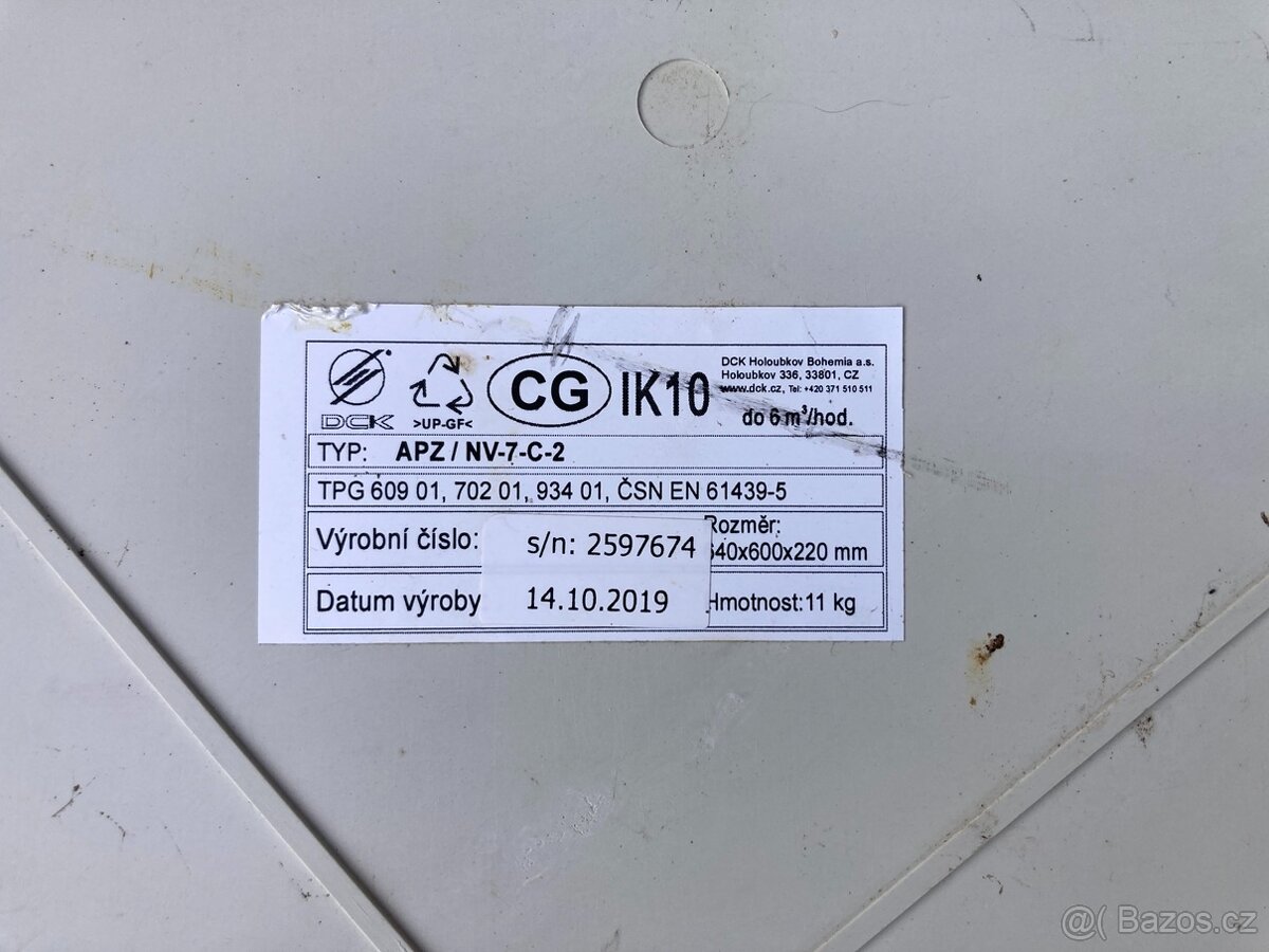 Plynoměrová skříň - HUP - s podstavcem - 3