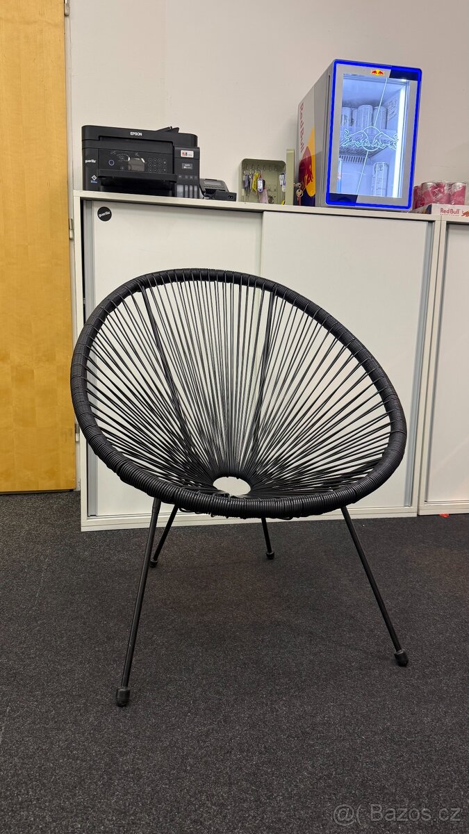 Drátěné křeslo (vajco) - 3