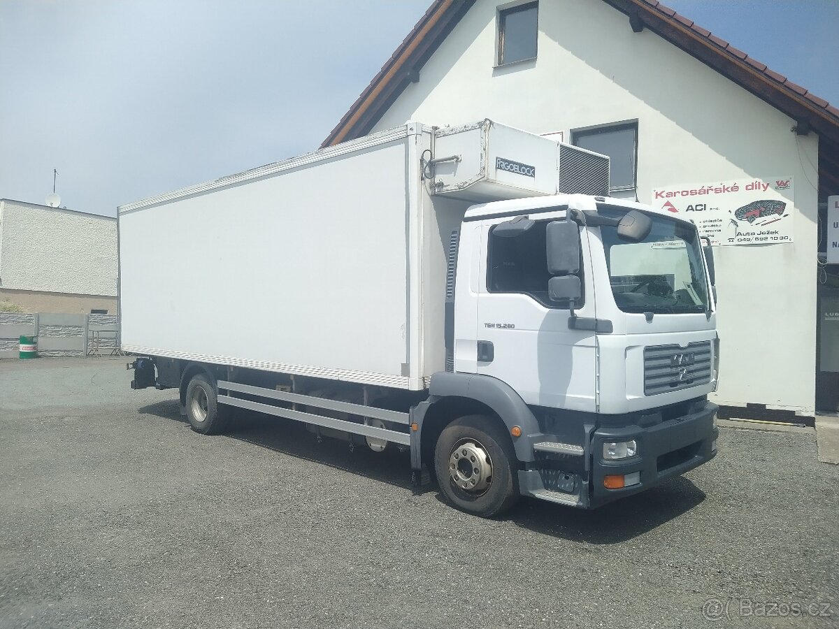MAN TGM 15.280 LL chlaďák + čelo - 3