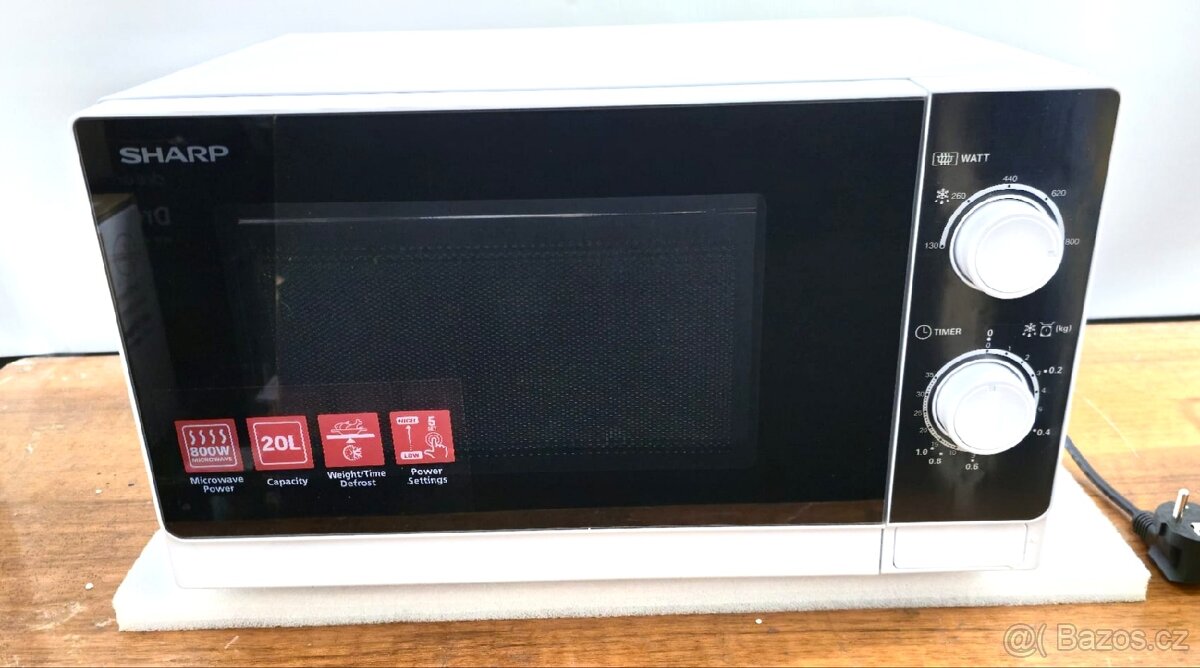 Mikrovlnná trouba Sharp R200WW - 3