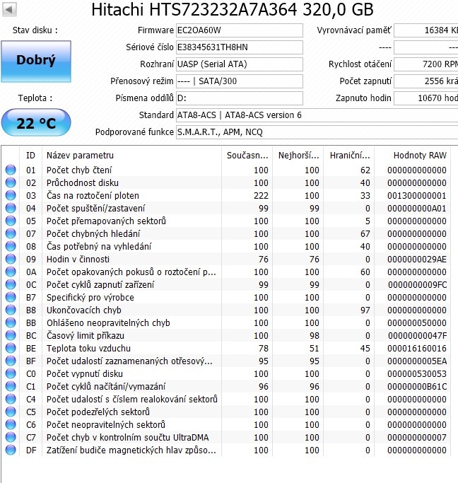 4x HDD 2,5" WD,SEAGATE,HITACHI SATA SMART OK - 3
