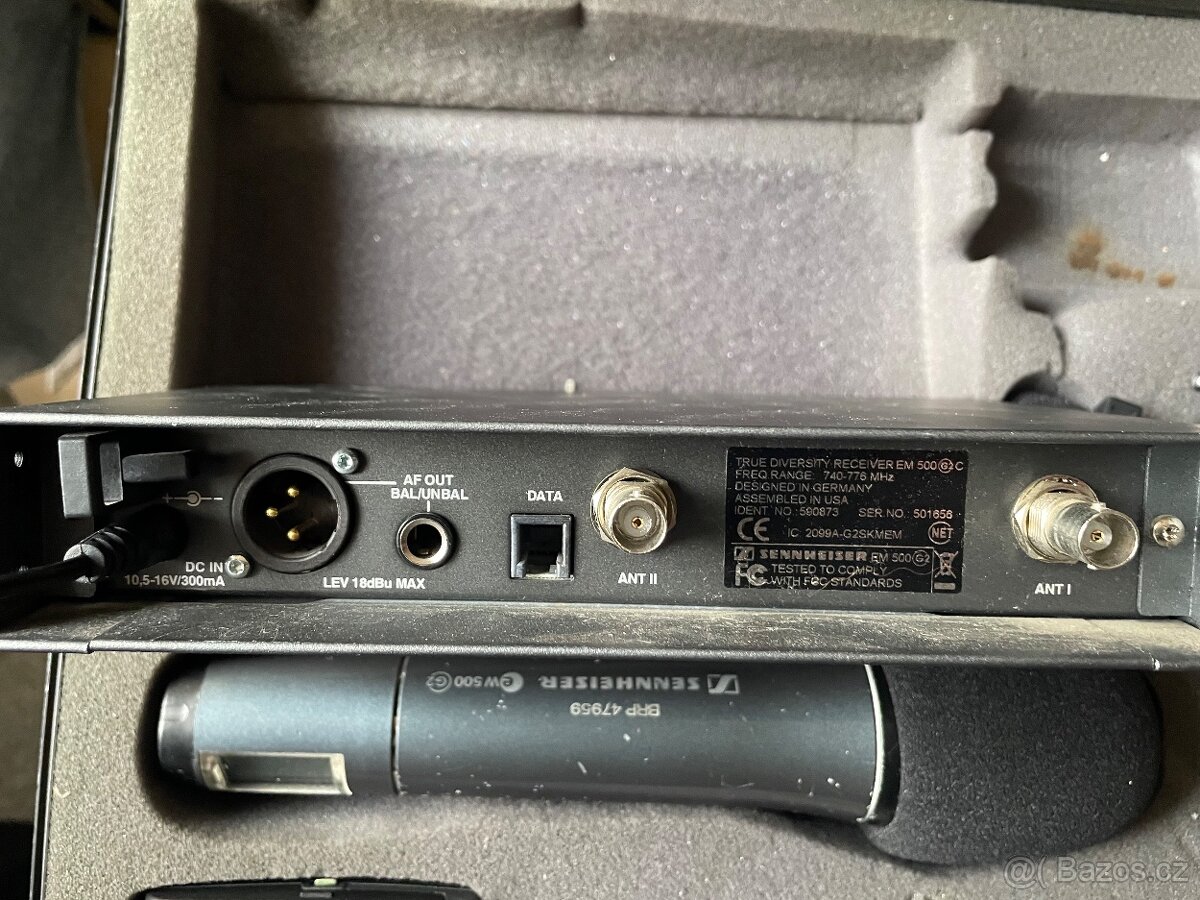 Bezdrát originál sada Sennheiser EW500 - 3