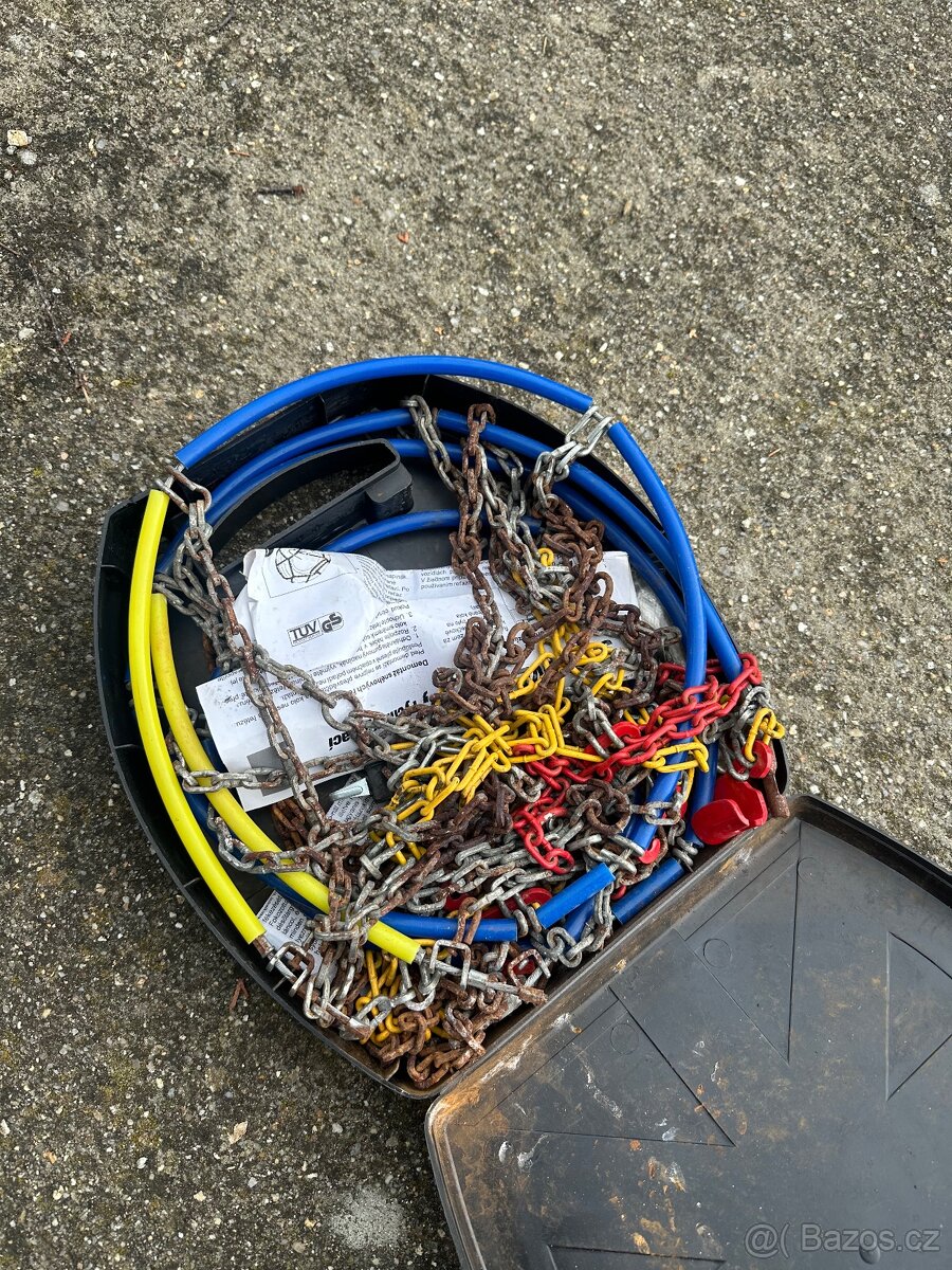 Rychloupínací sněhové řetězy velikost 080 - 3