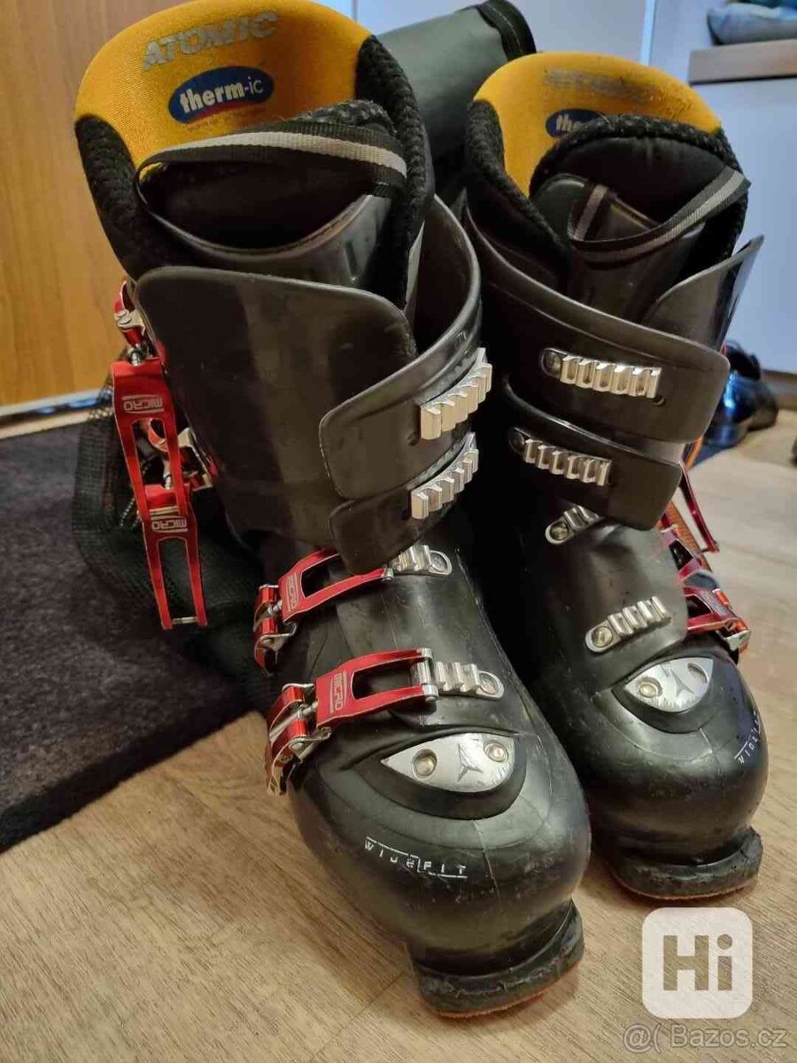 Pánské lyžařské boty (vel.9) + vyhřívání + obal - 3