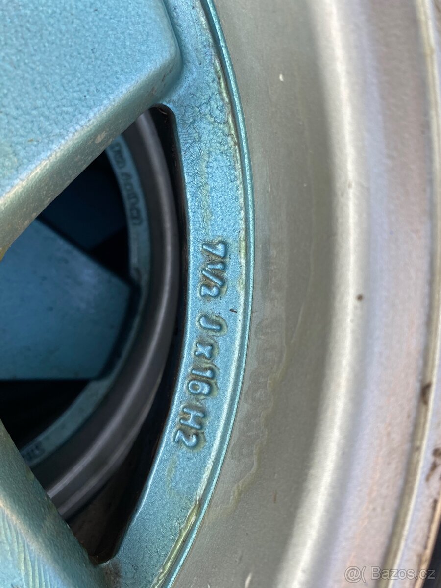 4x alu kola 5x112 16 + pneu letní 205/55 R16 - 3