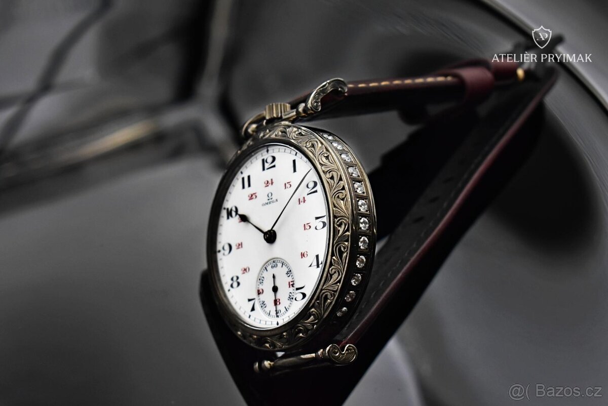 Starožitné švýcarské hodinky OMEGA Chronometre1911 - 3