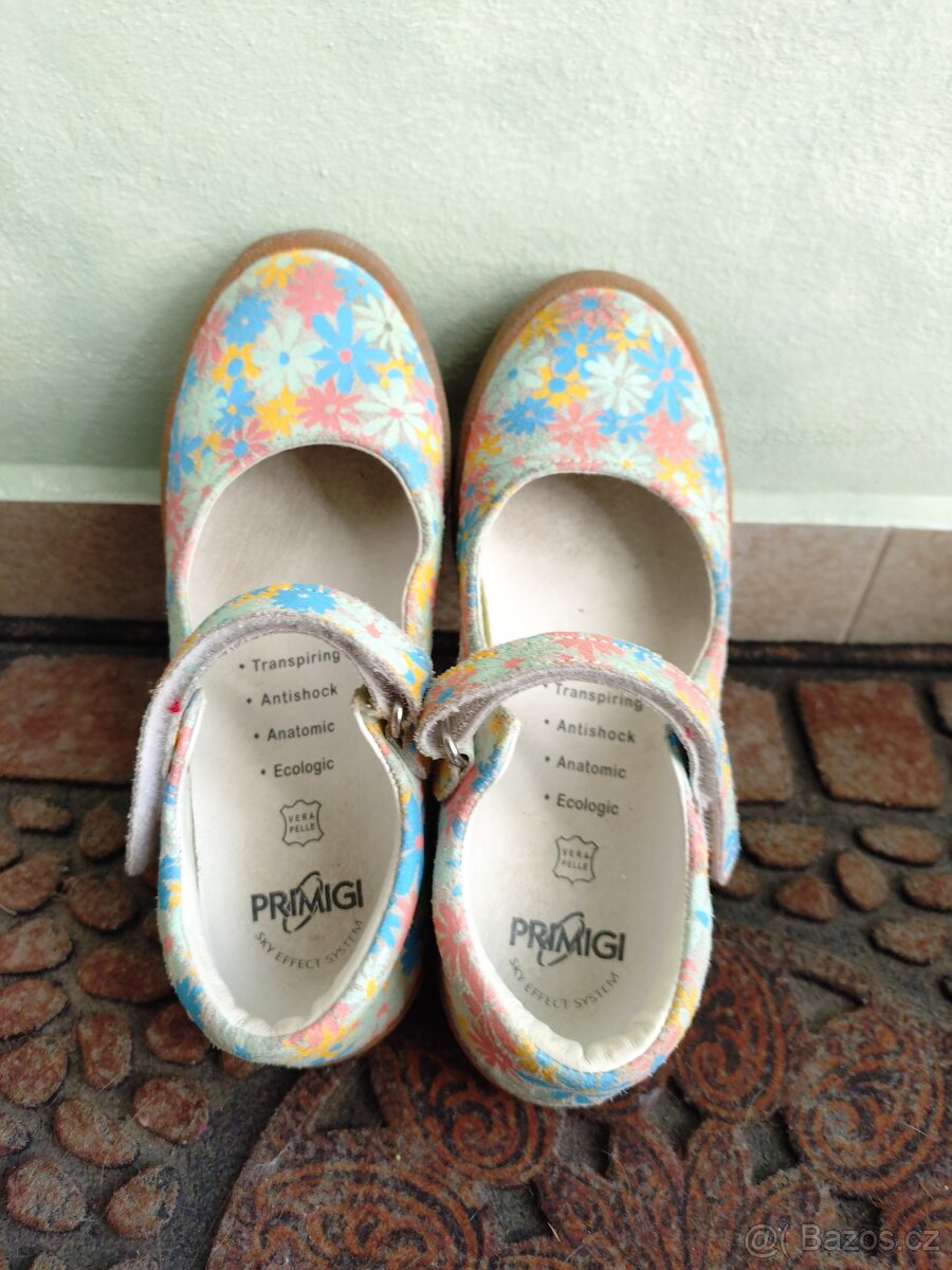 DĚTSKÉ KOŽENÉ BALERINY PRIMIGI - 3