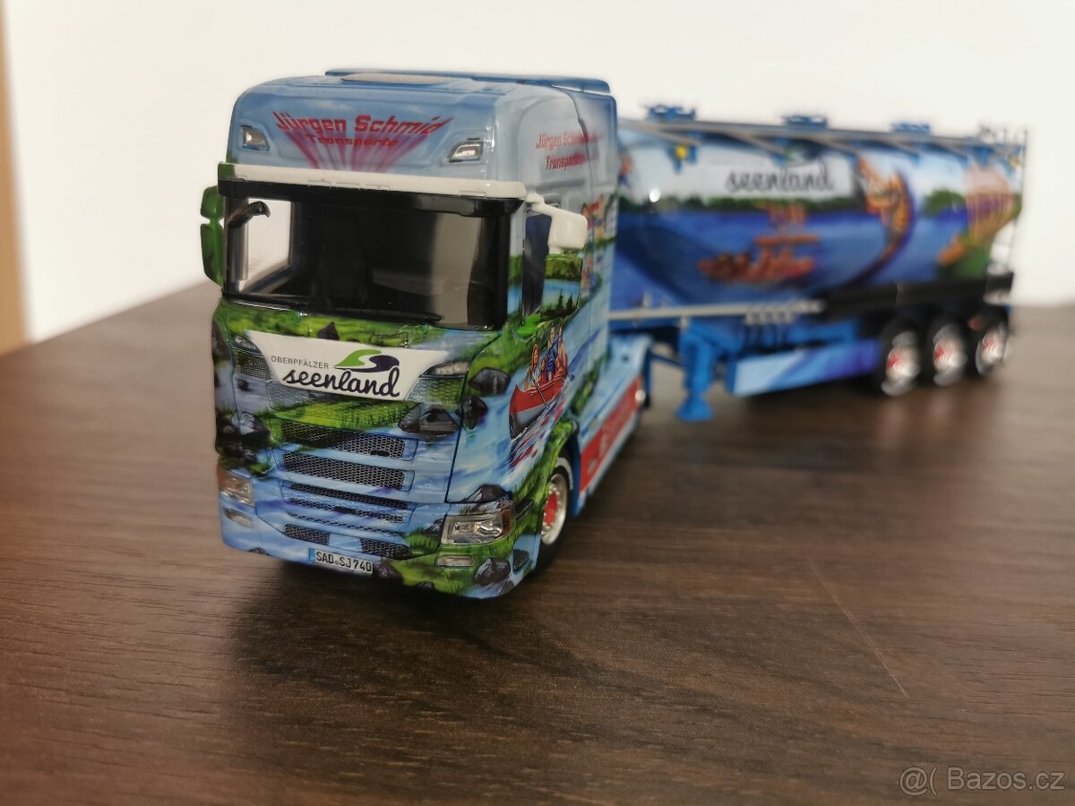 Modely nákladných áut 1:50 (mercedes, scania, tatra, volvo - 3