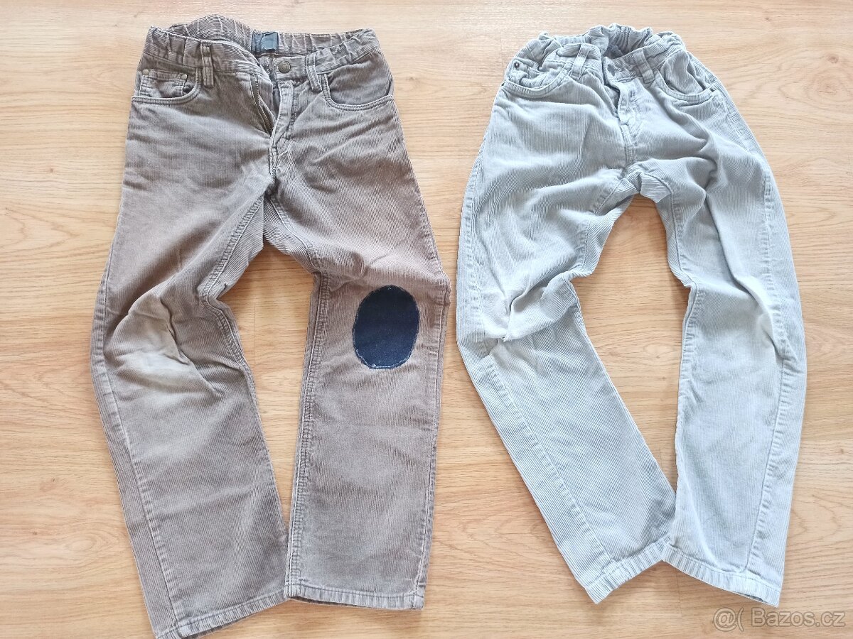 Kalhoty chlapecké vel.122-134 zn.Lindex,H&M - 3