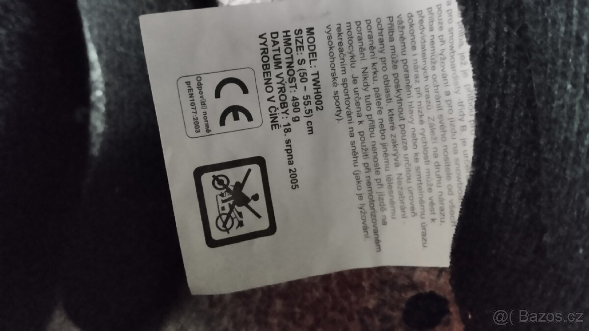 Dětská lyžařská helma - 3