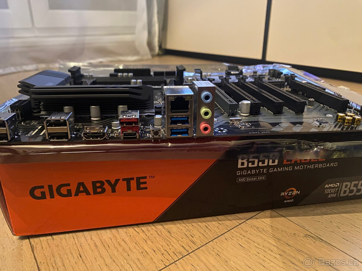 Nový Gigabyte B550 Eagle + AMD Ryzen 5 5500 - plná záruka - 3