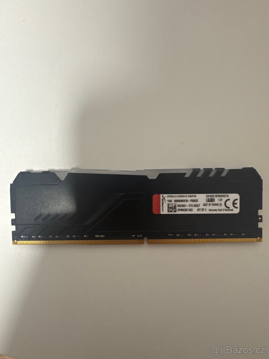 💾 48GB DDR4 RAM RGB – Kingston + HyperX - 3