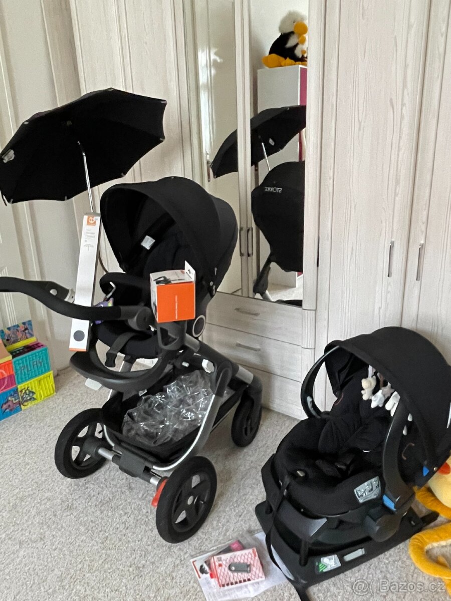 Stokke Trailz + autosedačka - MEGA VÝBAVA - 3
