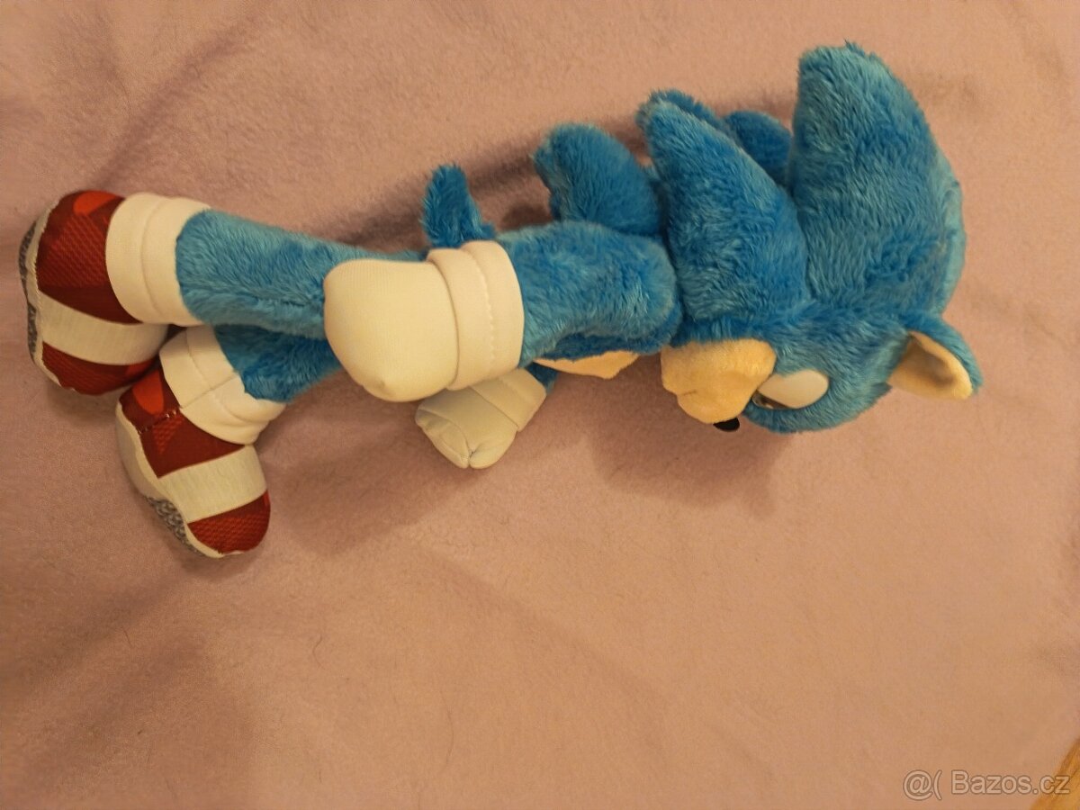 Sonic plyšák nový - 3