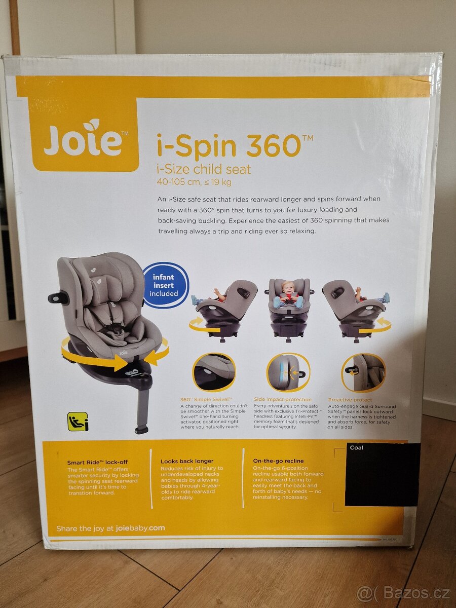 Autosedačka Joie i-Spin 360 - 3