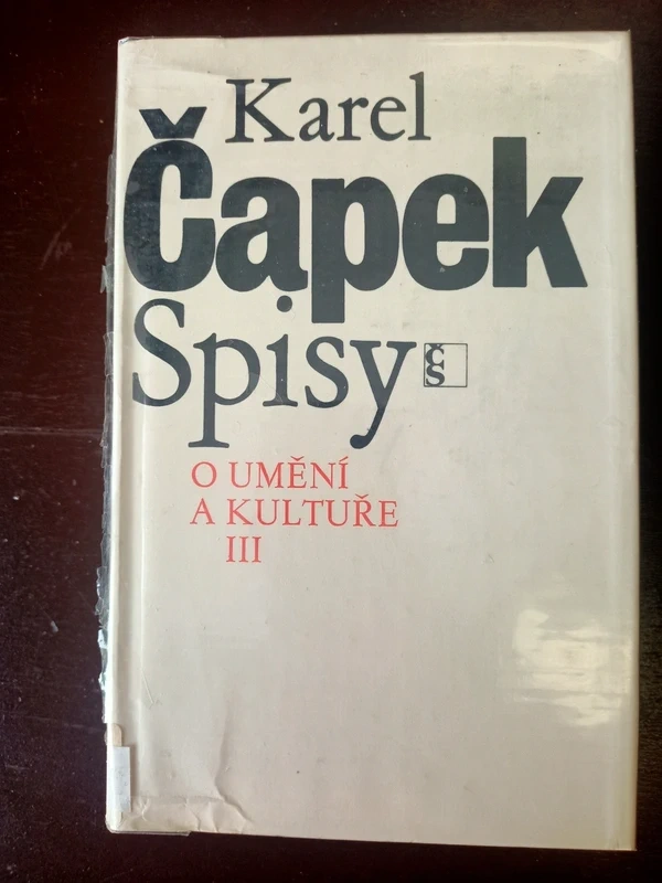 3x Karel Čapek 1x Josef Čapek - 3