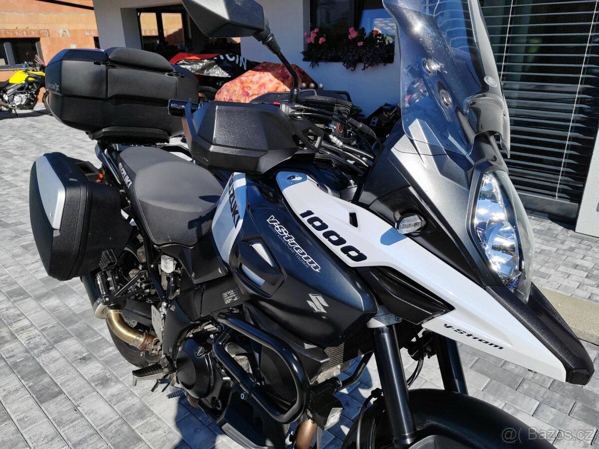 Prodám Suzuki DL-1000 V-Strom rv.2019, 29.200km Kufry