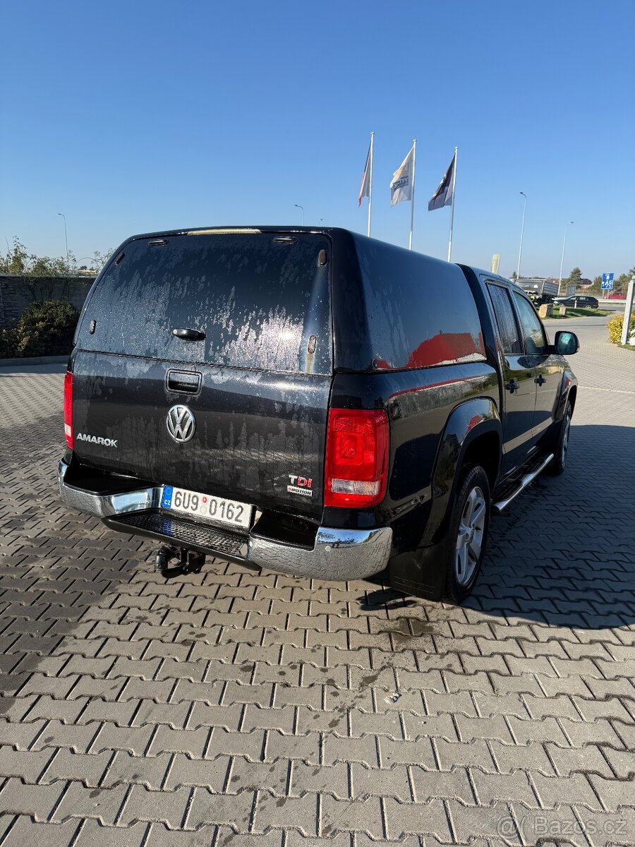 VW Amarok 2.0 TDi 120kW 4x4, hardtop, tažné