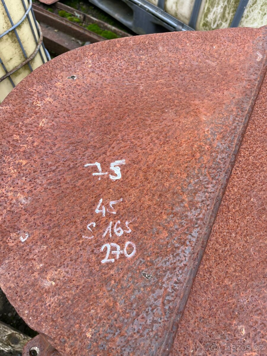 Rychloupínač Klac F + podkopová lžíce 750mm - 3