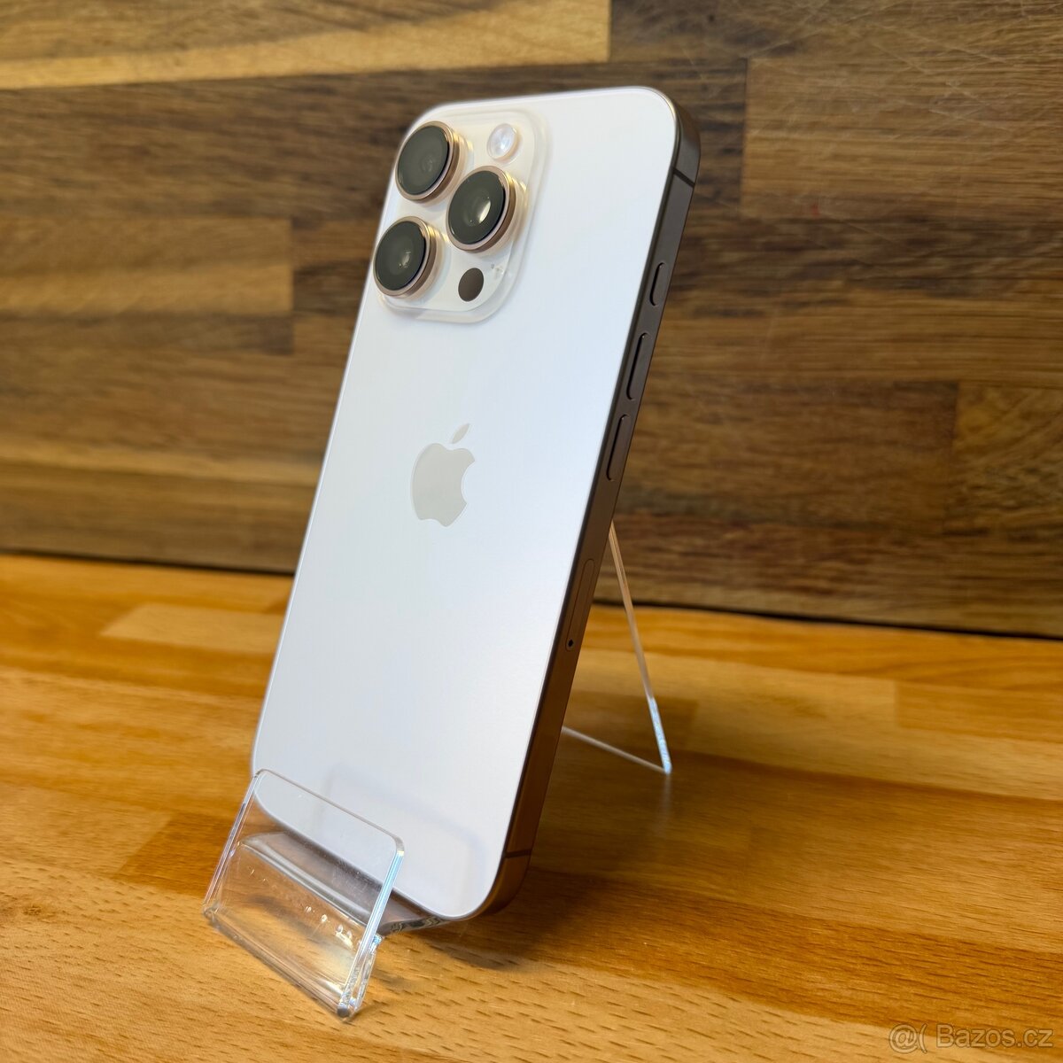 IPhone 16 Pro 128GB, pouštní Titan, 96% baterie (záruka) - 3