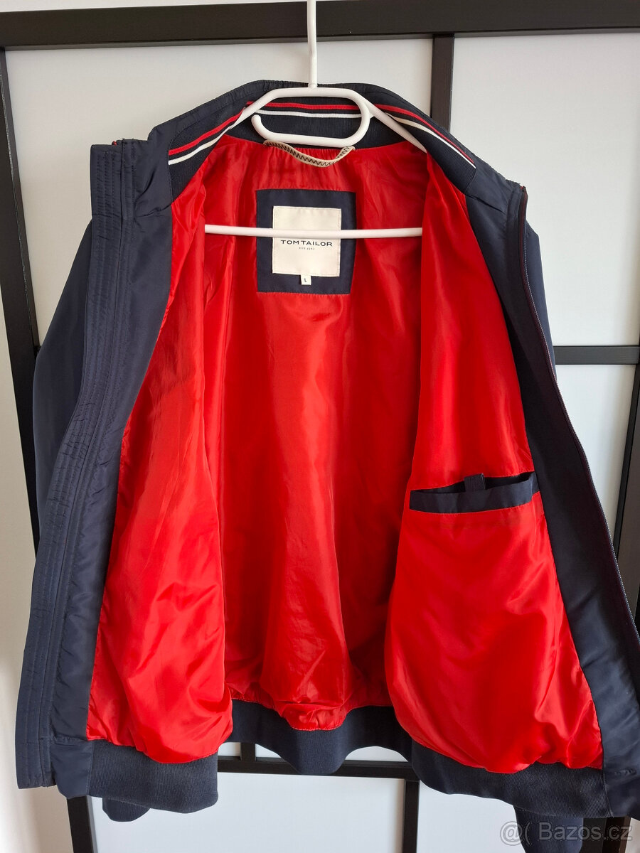 pánská bunda Tom Tailor modrá velikost L - 3
