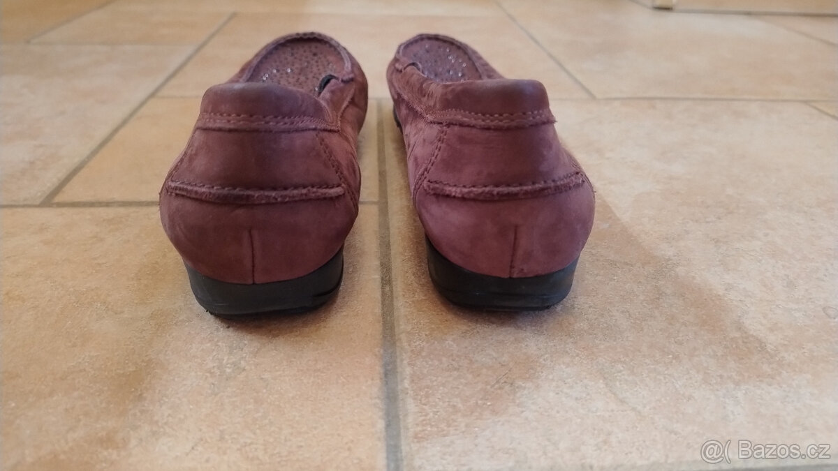 vínové mokasíny Ara vel. 41 - 3