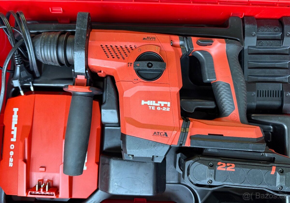 Hilti TE 6-22 Nuron aku bouraci sds plus - 3
