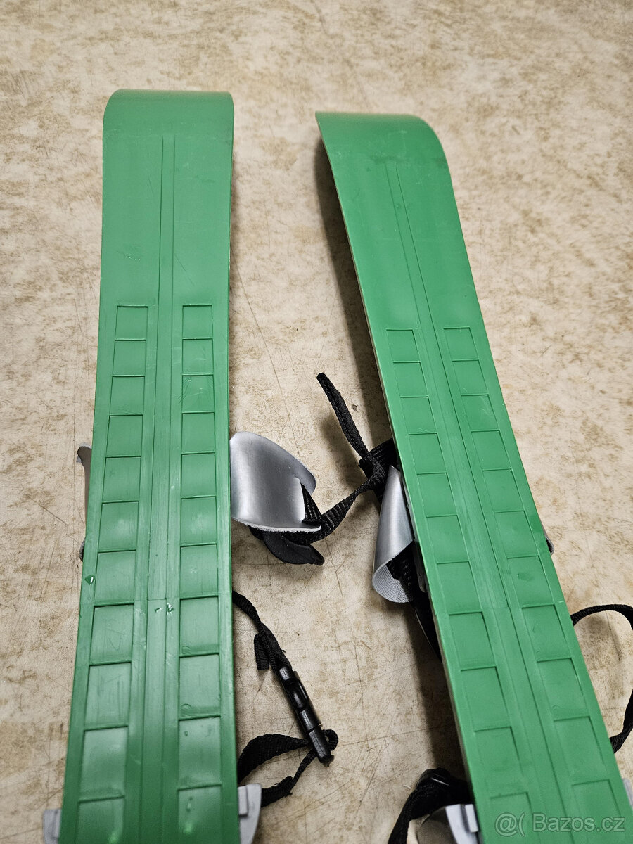 plastové dětské lyže 70 cm - set - 3