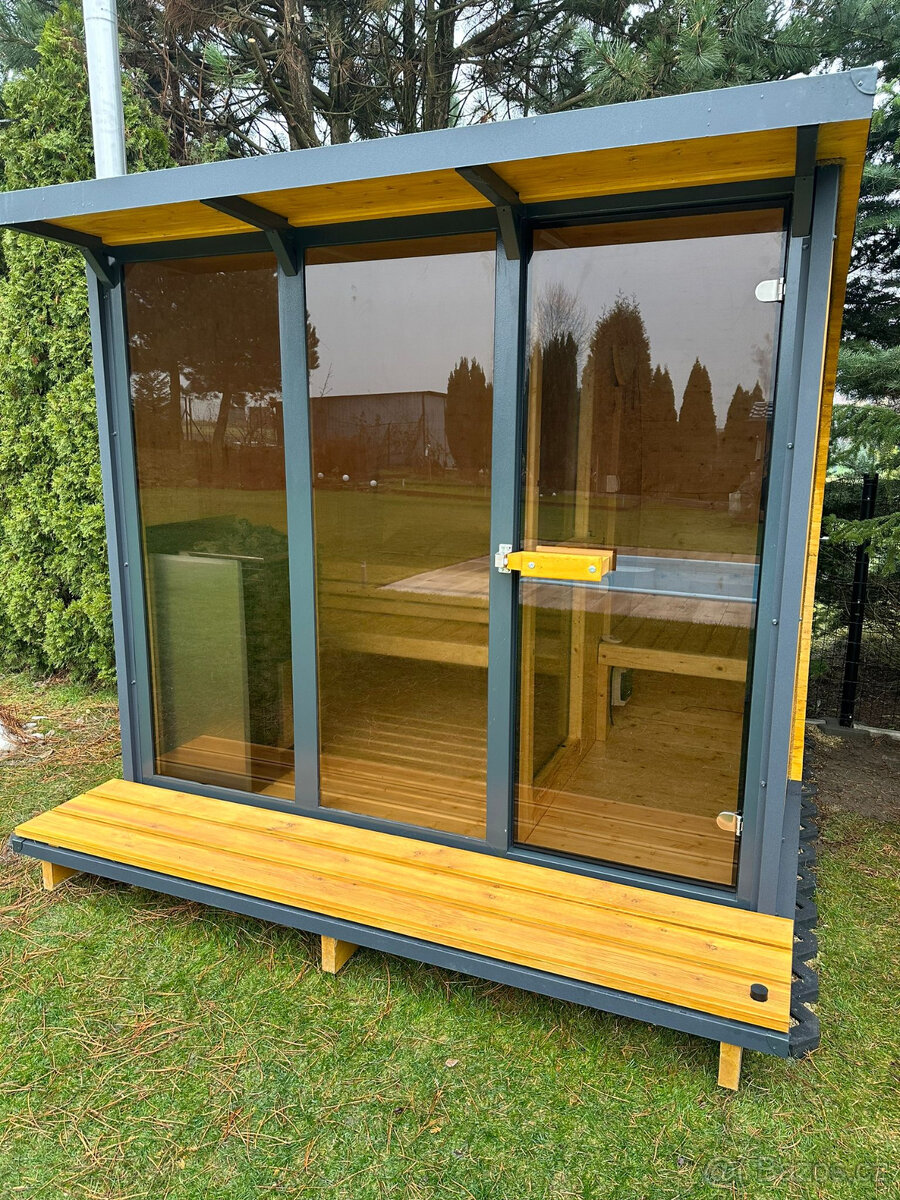 Venkovní panoramatická sauna Horizont M3 - 3