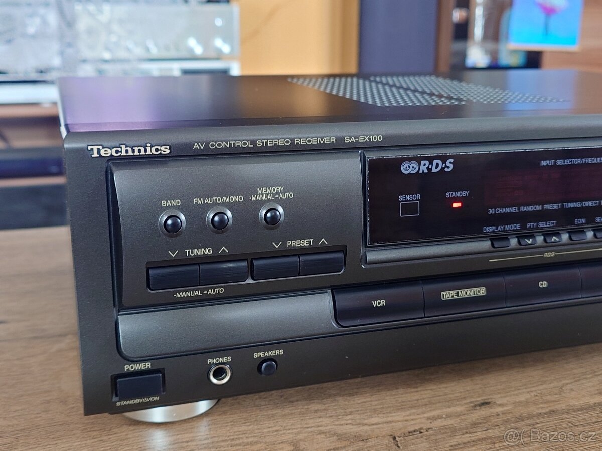 Stereo reciver Technics SA-EX100 včetně d.o. - 3
