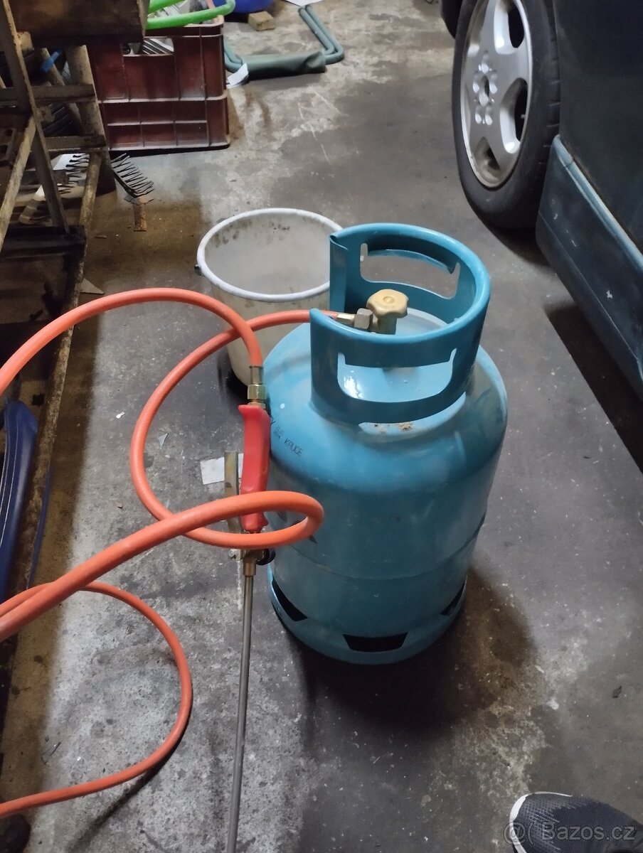 Plynová bomba + hořák - 3