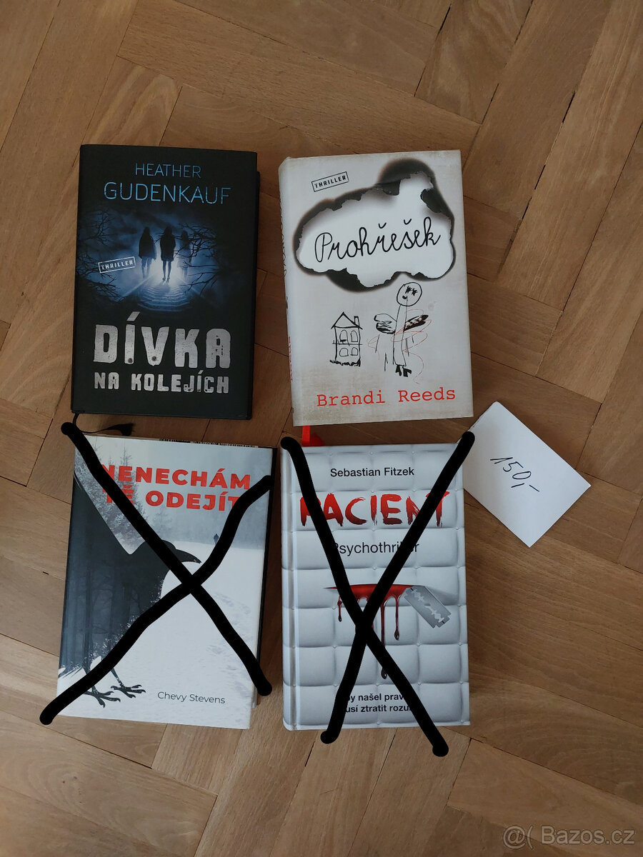 knihy - thrillery, kuchařka - 3