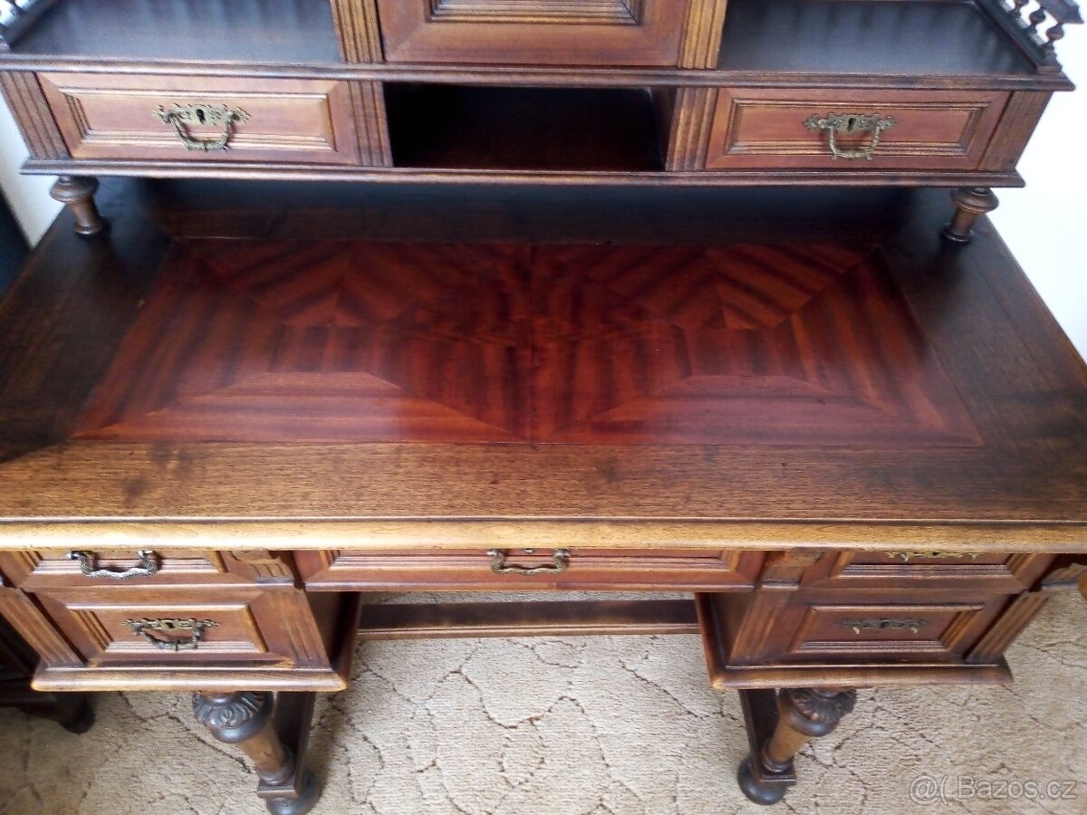 Starožitný psací stůl - 3