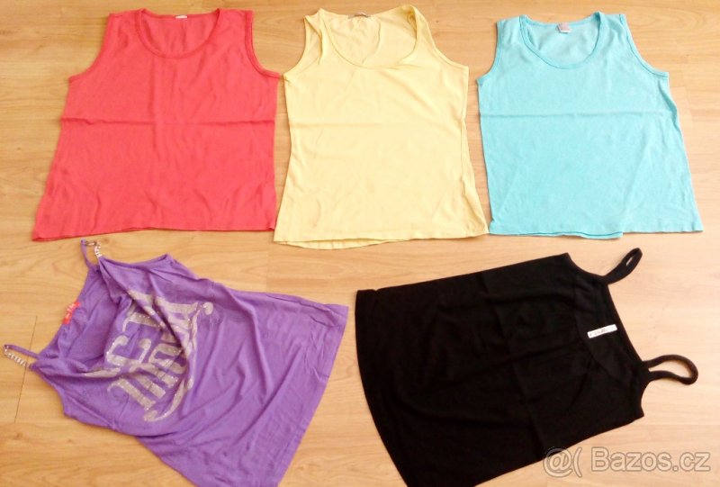 Dámské,dívčí trika,tílka,topy vel.S,M - 3