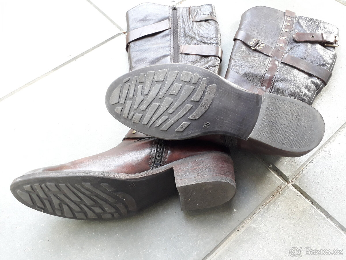 Dámské kozačky Marco Tozzi, vel.38 - 3