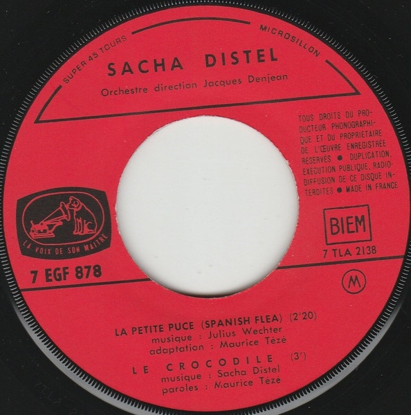 Sacha Distel – La Petite Puce (EP) - 3