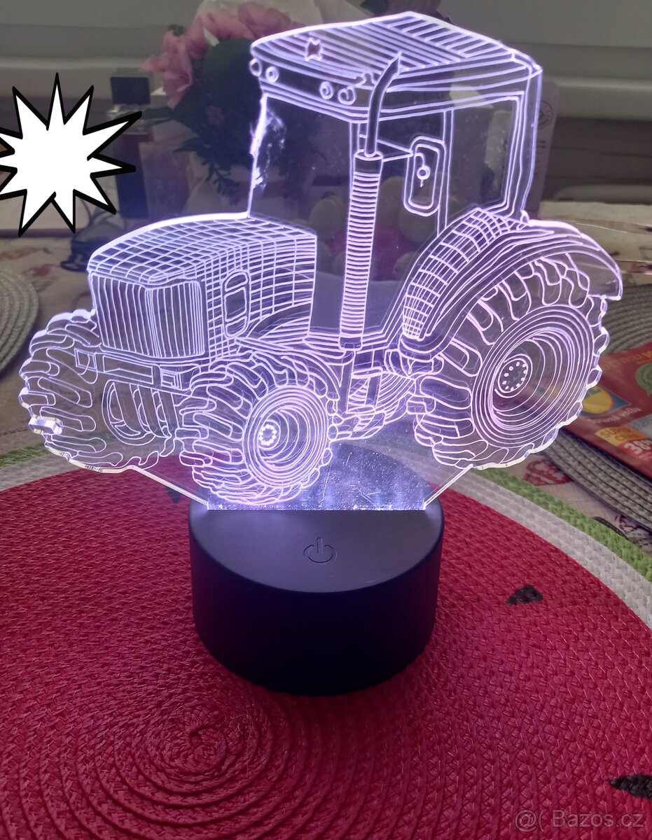 Lampička Traktor - 3