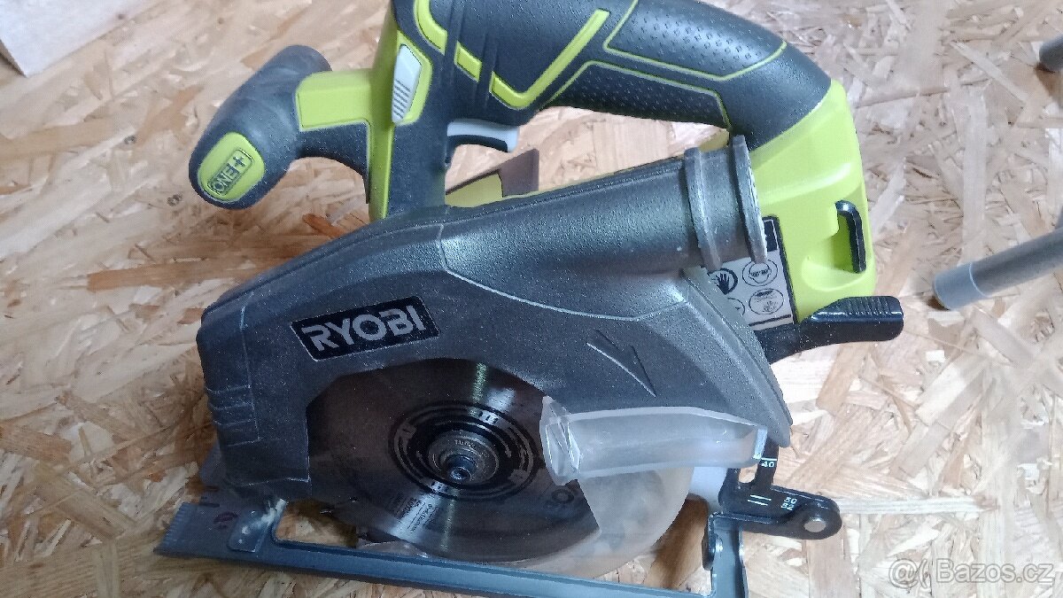 Aku nářadí Ryobi; bruska, utahovák, baterie, nabíječka - 3
