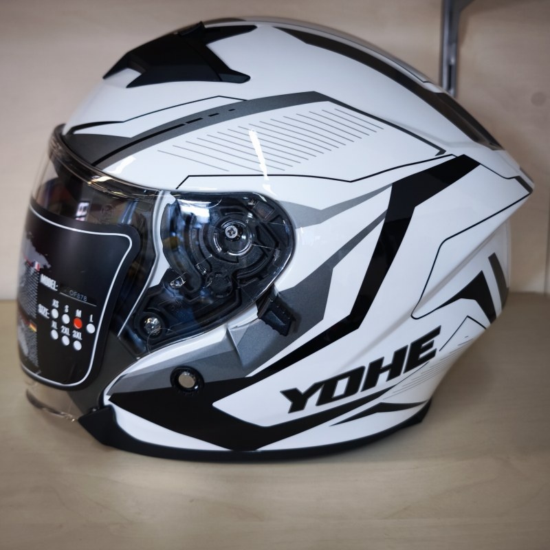 Helma YOHE 878 bílo/černá - 3