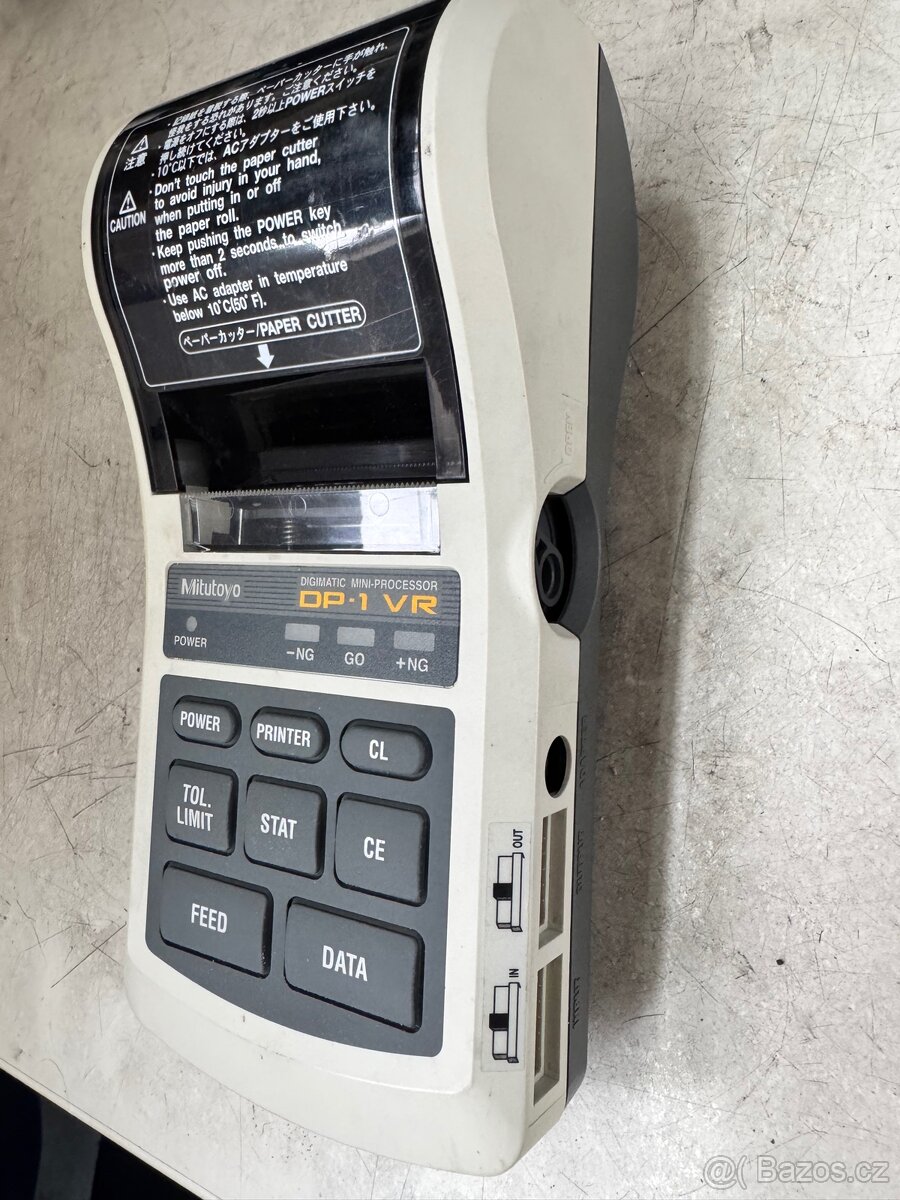Mitutoyo DP-1VR Digimatic mini-procesor / tiskárna - 3