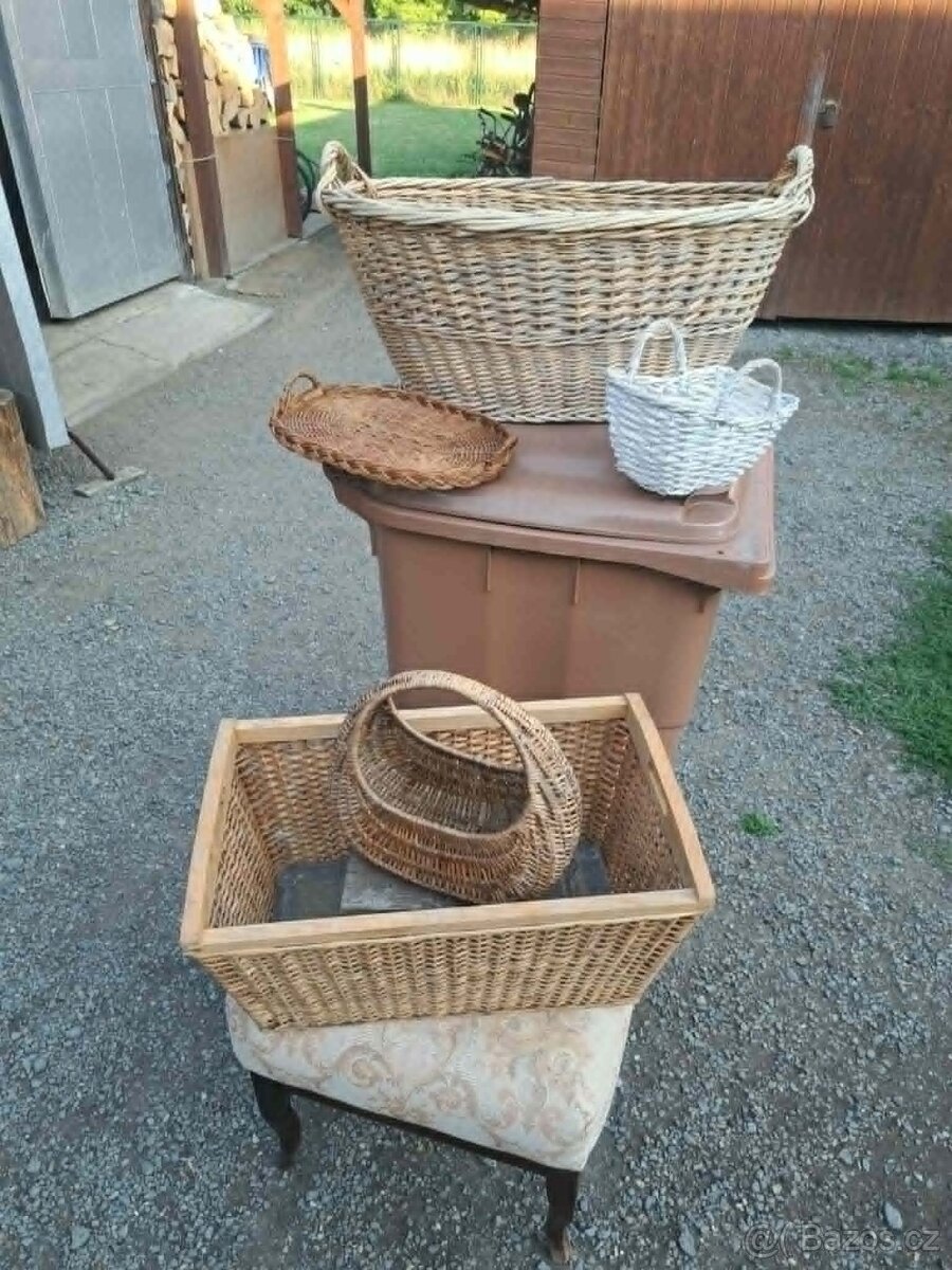 Proutěné koše - 3