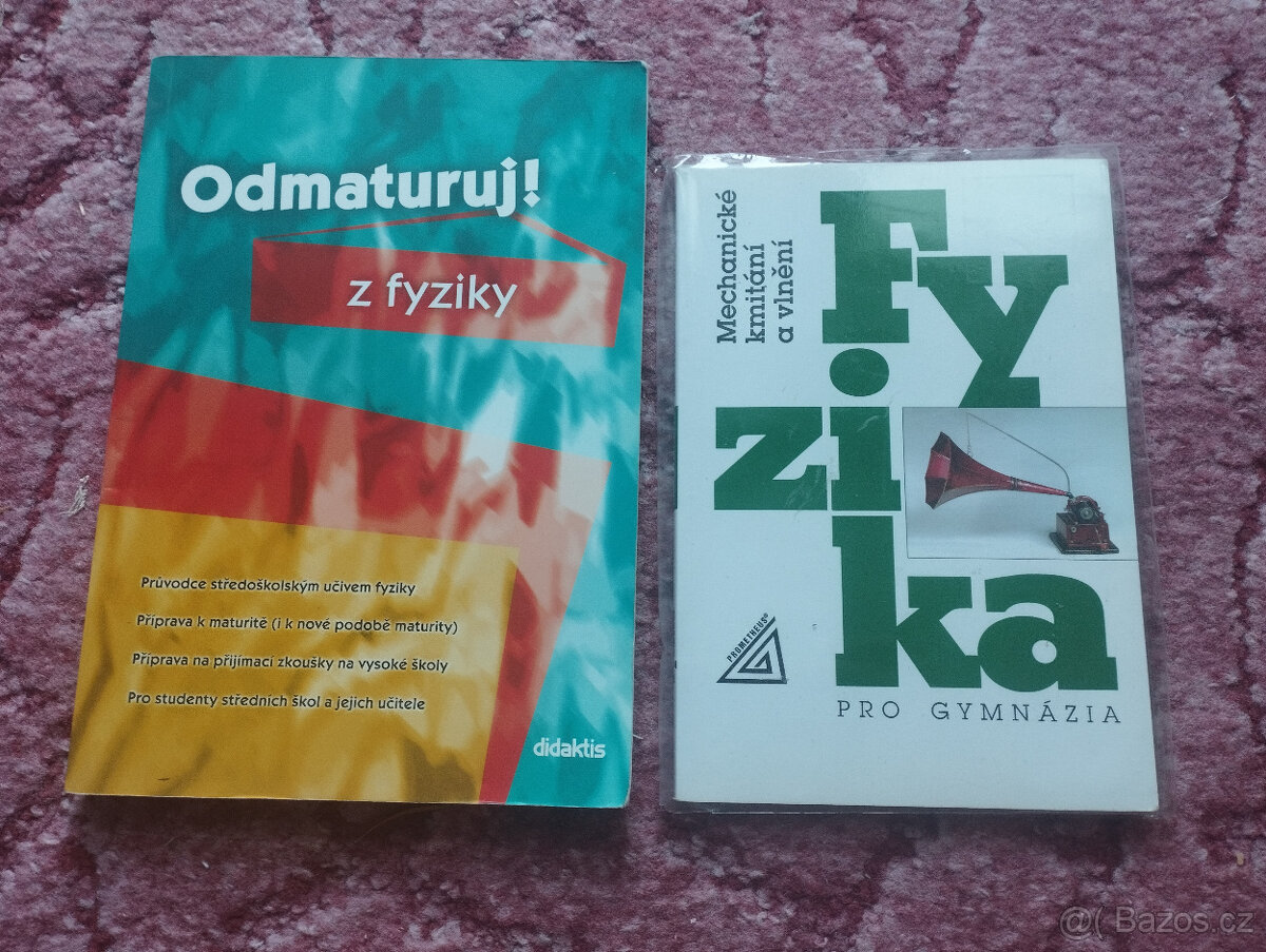 Učebnice pro SŠ (ČJ, AJ, matematika, fyzika, zeměpis) - 3