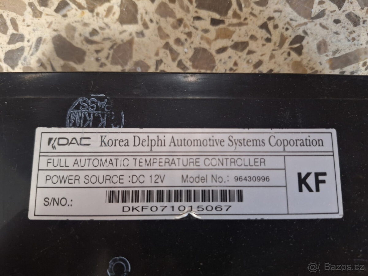 Řídící jednotka klimatizace Korea Delphi - 3