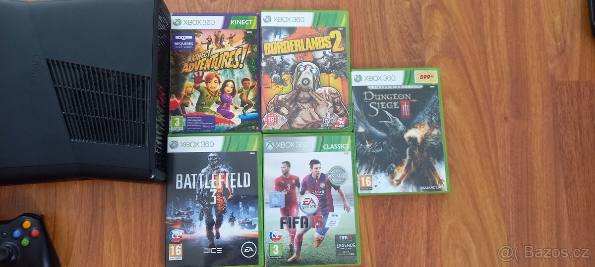 Prodám XBOX 360 s 250GB - 3