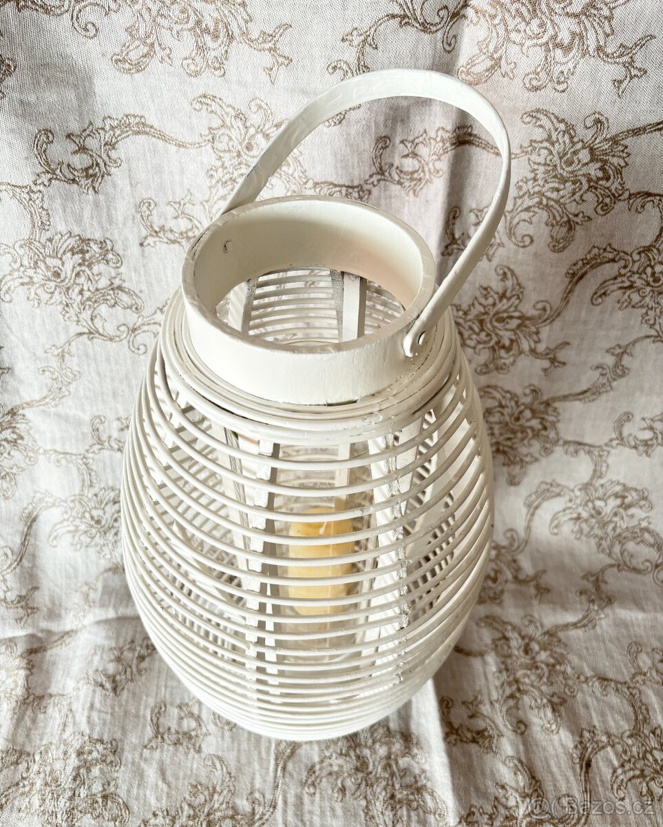 Lucerna Bílá 42 cm - 3