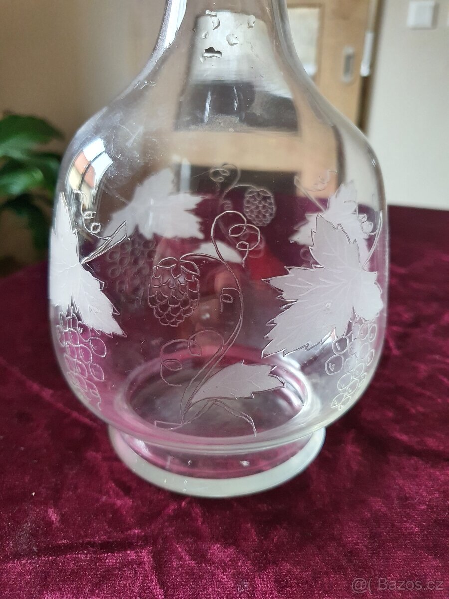 Karafa na víno se zátkou - 3