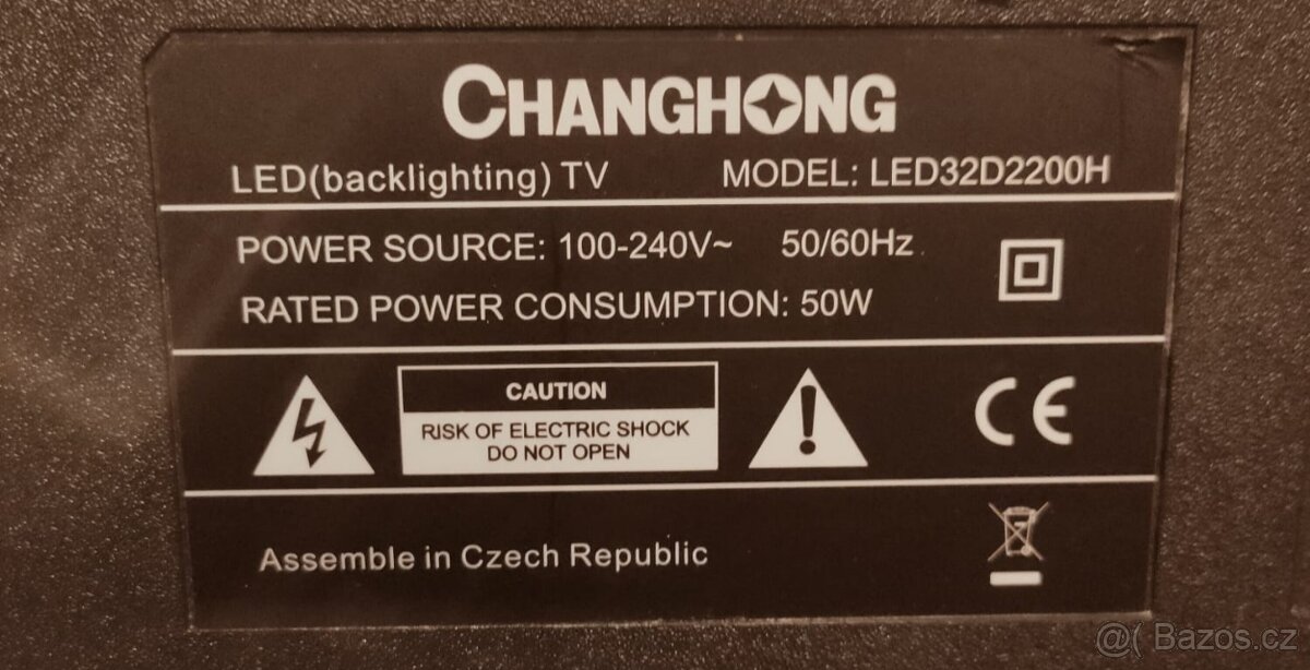Prodam LED TV Changhong - 3