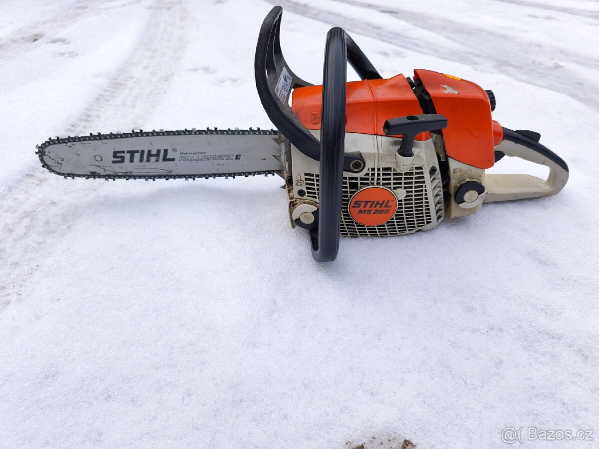 Pila stihl MS 280 po velkém servisu - 3
