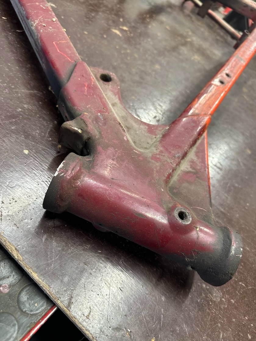 RÁM JAWA 250/353 350/354 kývačka OKO SAJDKA BEZ ČISLA - 3